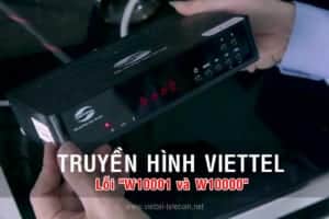 hướng dẫn xử lí lõi truyền hình viettel