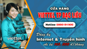 Cửa hàng Viettel TP Bạc Liêu