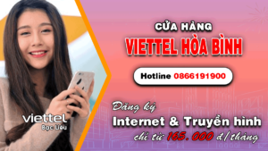 Cửa hàng Viettel huyện Hòa Bình