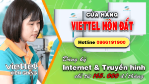 Viettel Hòn Đất - 09B Tổ 10, KP Đường Hòn, Thị trấn Hòn Đất, Kiên Giang