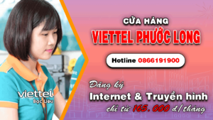 Cửa hàng Viettel Phước Long - Bạc Liêu