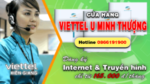 Viettel U Minh Thượng - Gần cầu Công Sự, ấp Cả Ngọn A, Thạnh Yên, U Minh Thượng, Kiên Giang