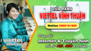 Viettel Vĩnh Thuận - 973 ấp Vĩnh Phước 2, Thị trấn Vĩnh Thuận, Vĩnh Thuận, Kiên Giang