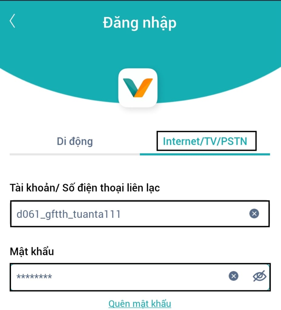 bước 1 đổi mật khẩu wifi viettel trên app my viettel