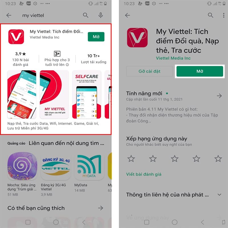 Hướng dẫn đổi eSim Viettel tại nhà - Bước 1