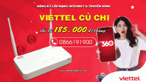 bảng giá lắp mạng viettel củ chi