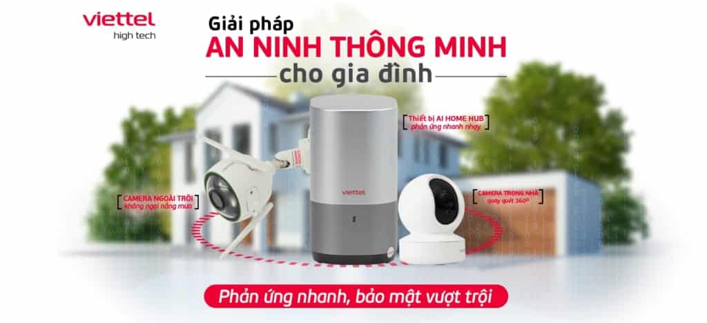 Camera Viettel tích hợp trí thông minh nhân tạo AI