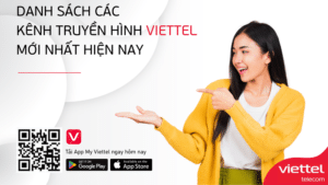 danh sách 155 kênh truyền hình viettel