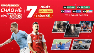 tv360 miễn phí gói kênh kcong 7 ngày