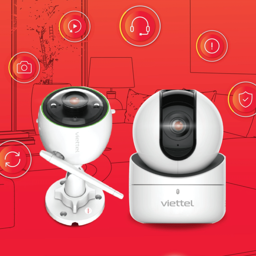 Camera bảo hành chính hãng Viettel