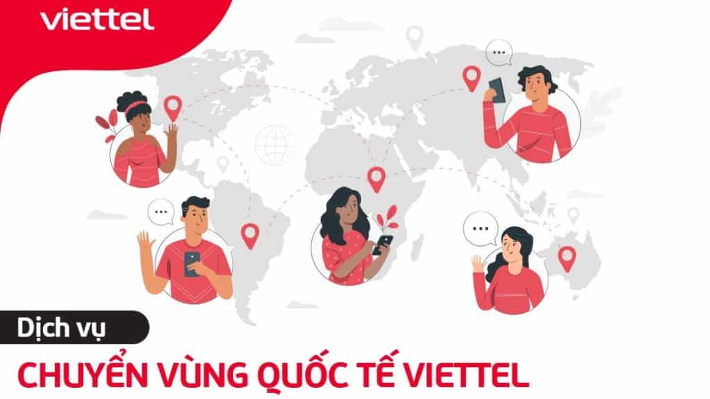 cách chuyển vùng quốc tế sim viettel Roaming