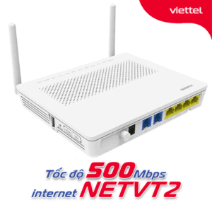internet viettel gói netvt2 tốc độ wifi 500mbps